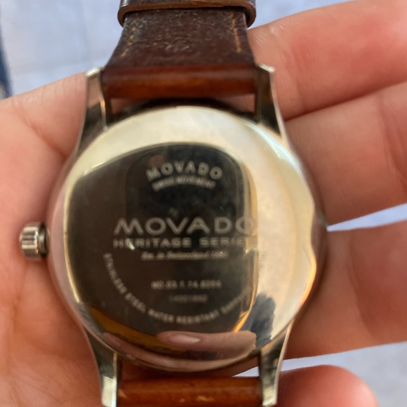 Men's Movado Heritage Series Calendoplan - Picture 2 of 5